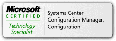 System Center Configuration Manager certified